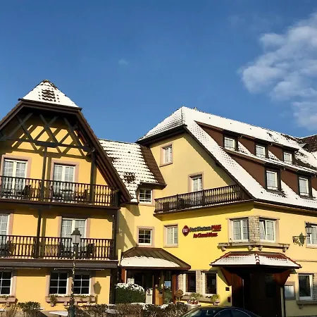 Отель Western Au Cheval Blanc A Mulhouse 4*